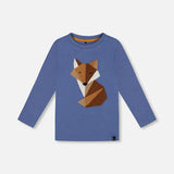 Organic Cotton Jersey Tshirt - Fox