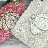 Beaded Shell Coin Purse | Color Options