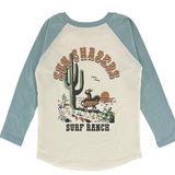 Long Sleeve Raglan- Surf Ranch