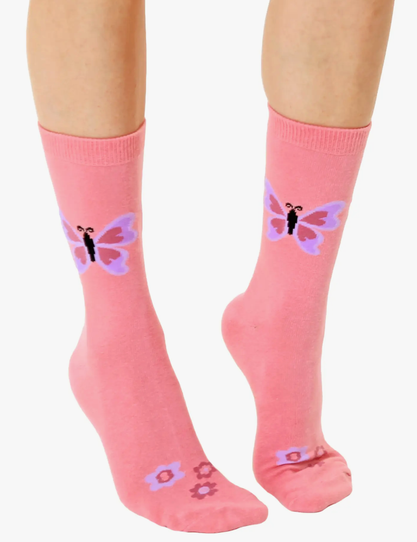 Butterfly 3D Socks