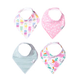 Summer Bandana Bib Set 4PK