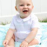 Diamond Smocked Romper