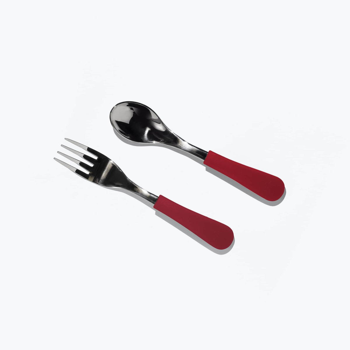 Avanchy Stainless Steel Fork/Spoon 2PK | Color Options