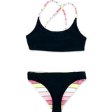 Waverly Bikini - Sunset Stripe