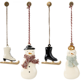 Metal Ornament Set - Winter wonderland