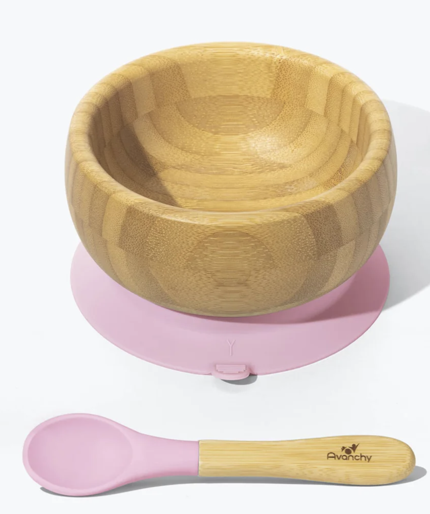 Avanchy Bamboo Baby Bowls | Color Options