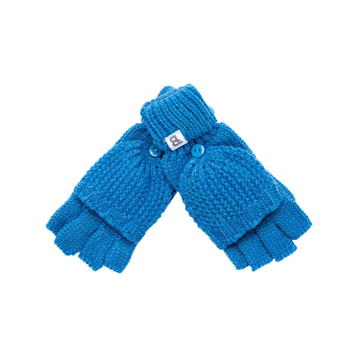 Blue Kids Mittens