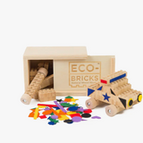 Eco-bricks Bamboo 24 Piece + Felt