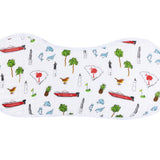 South Carolina Boy 2-in-1 Burp Cloth and Bib