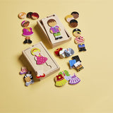 Box Dress up Wooden Puzzle