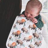 Bison Burp Cloth 3PK