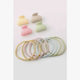 Mini Clip Twist Hair Elastic Set