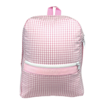 Pink Gingham Medium Backpack