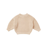 Chunky Knit Sweater | Shell