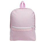 Pink Gingham Small Backpack