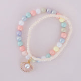 Boutique Pastel Shell Bracelet