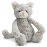 Bashful Grey Kitty | Size Options