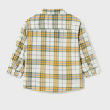 Long Sleeve Checkered Shirt - Menta