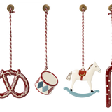 Metal ornament set - Peter`s Christmas