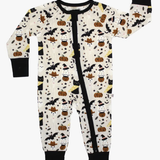 Spooky Cute Halloween Convertible Pajama - Beige