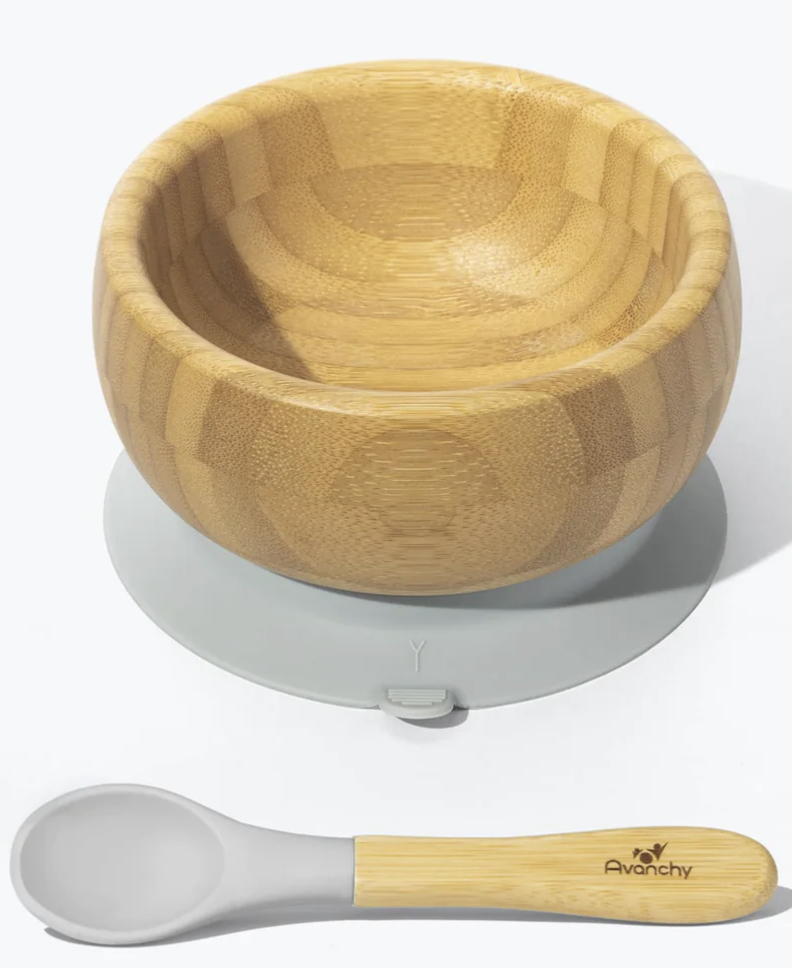 Avanchy Bamboo Baby Bowls | Color Options