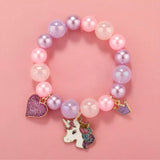 Unicorn Heart Kids Bracelet