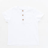 3 Button Pocket Tee