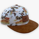 Flat Brim Snapback- Mallard Meadow