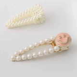 Happy Pearl Hair Clips