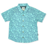 Peaks Button Down - Beach Glass