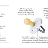 BIBS Pacifier Original 2PK | Coral / Ruby Size
