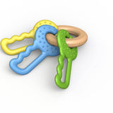 Green Keys Clutching & Teething Toy - Made in the USA