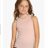 Girls Basic Tank Top - Mauve