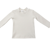 White Sugar Swizzle Turtle Neck