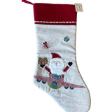 Flying Santa Stocking