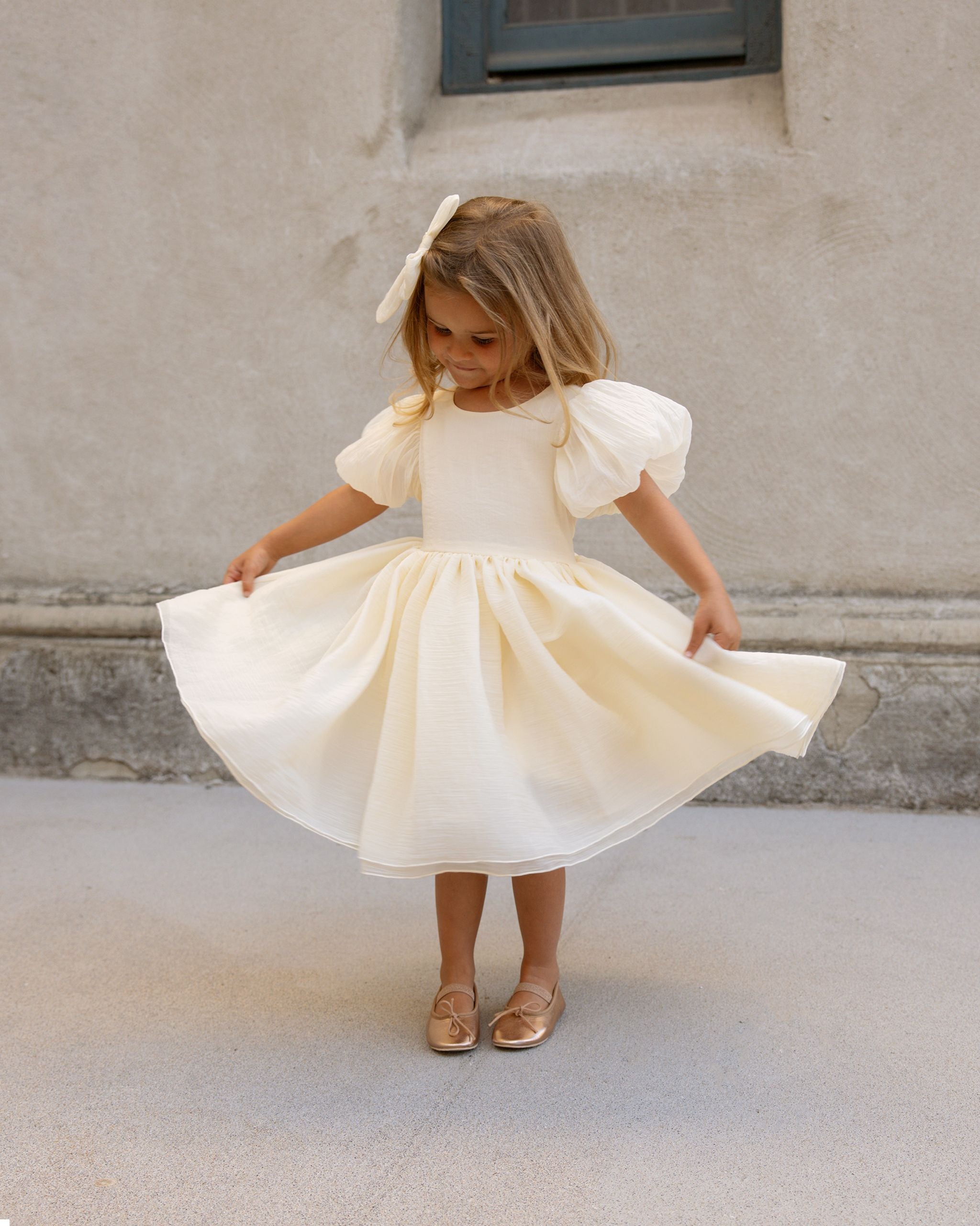 Sofia Dress | Ivory nora lee rylee cru fancy dress cream white dress
