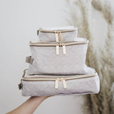 Taupe Pack Like a Boss™ Diaper Bag Packing Cubes