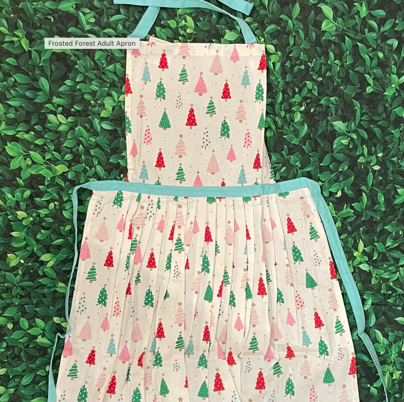 Adult Frosted Forest Apron