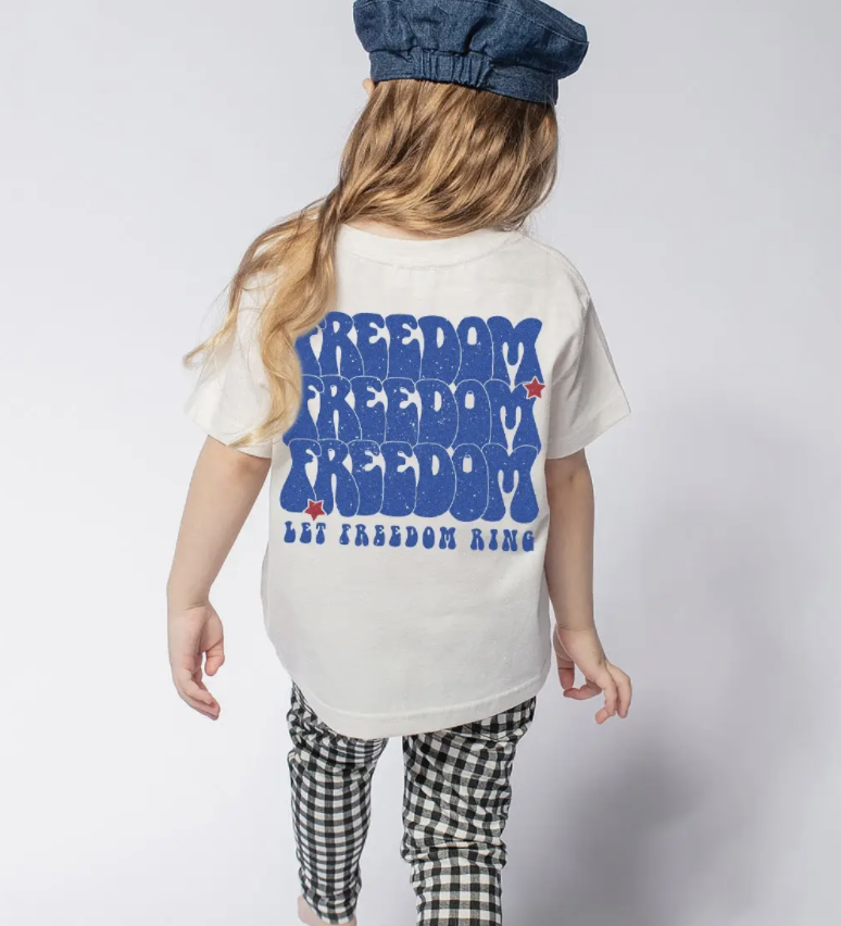 Kids Freedom Graphic Tees