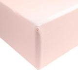 Blush Premium Knit Fitted Crib Sheet