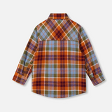 Plaid Flannel Shirt - Adobe