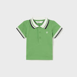 NEWBORN ONLY Kiwi Cotton Polo Shirt