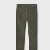 Basic Slim Fit Corduroy Trousers | Oregano