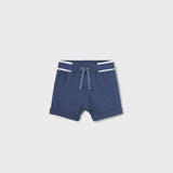 Indigo Cotton Shorts