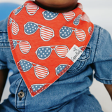 Spangled Baby Bandana Bib Set 4PK