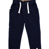 Navy Tally Cord Pants