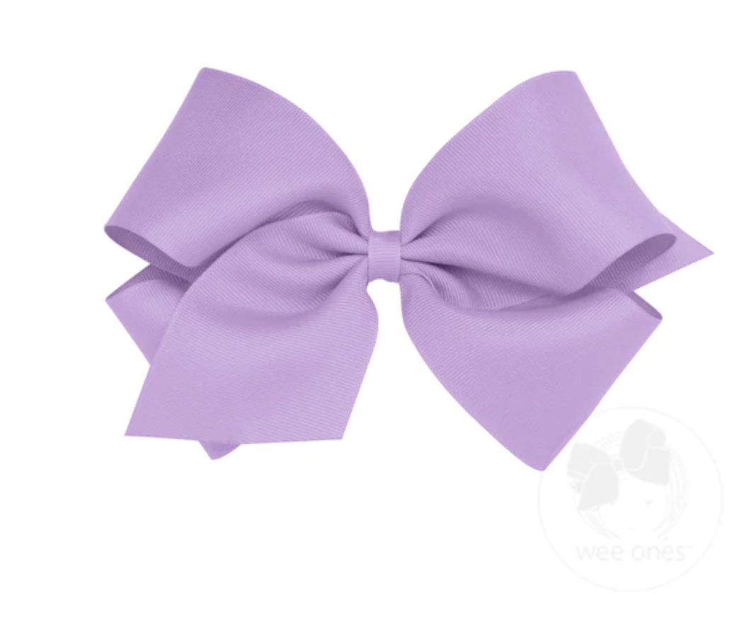 Grosgrain Wee Ones King Bow - Color Options