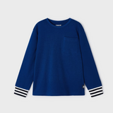 Long Sleeve T-shirt- Klein