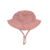 Solid Muslin Rose Tan Sunhat