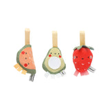 Stroller Toy Set of 3, Fruit